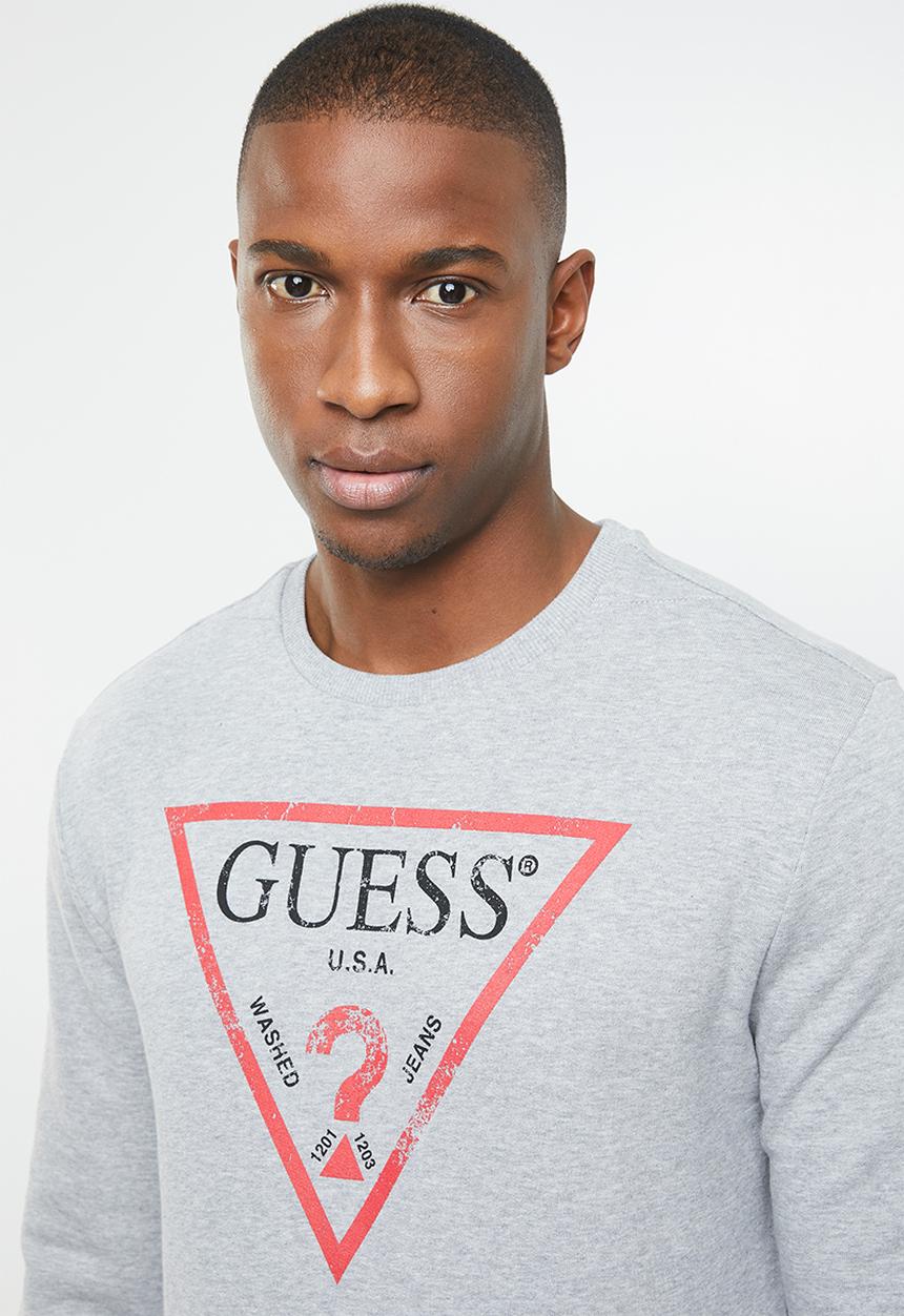 GUESS - Guess iconic active top - grey
