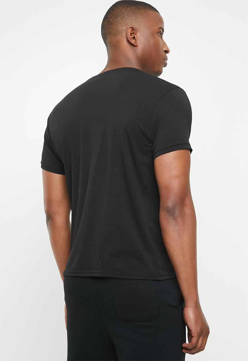 STYLE REPUBLIC - Plain sleep T-shirt - black