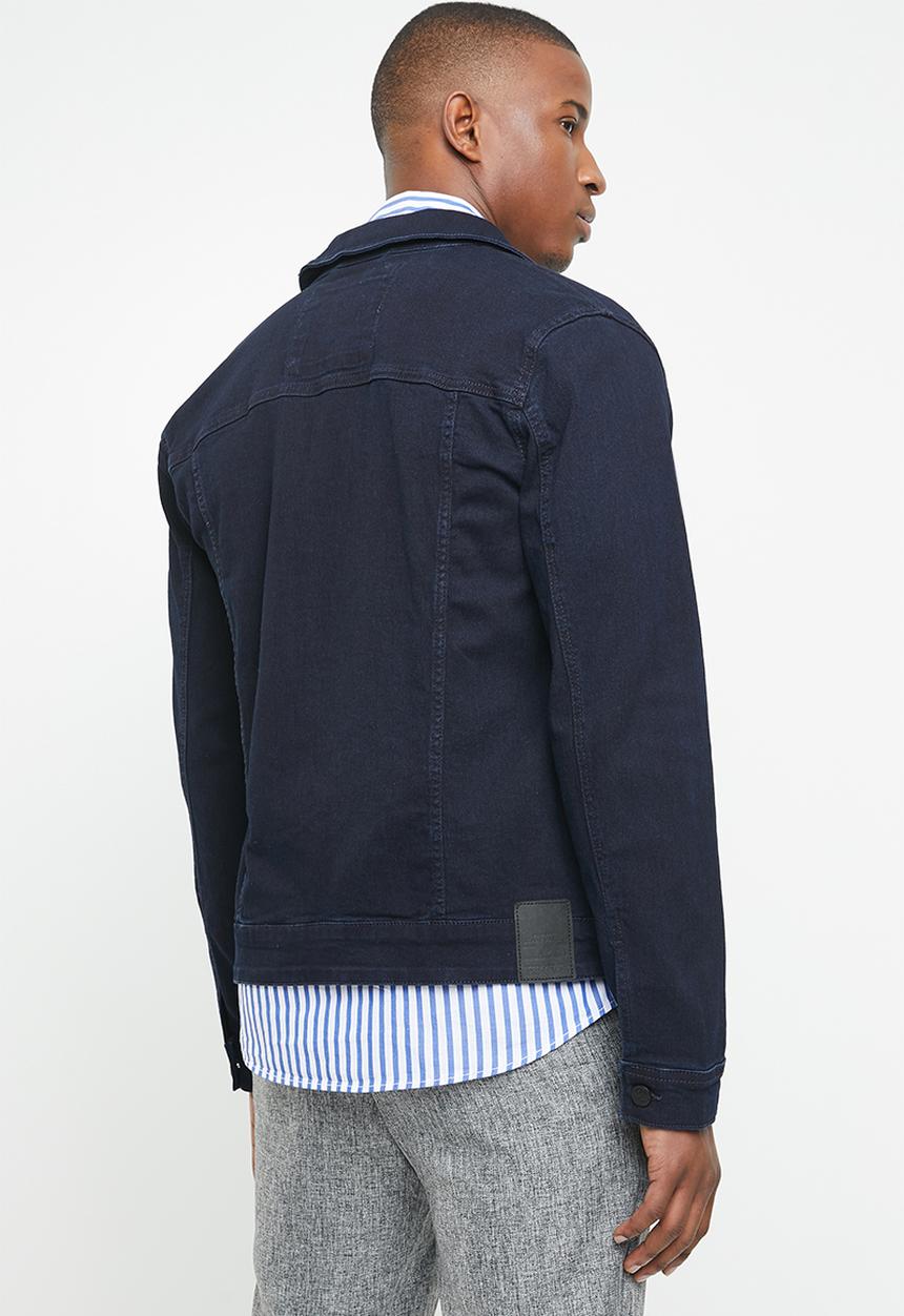 Only & Sons - Coin trucker jacket - navy