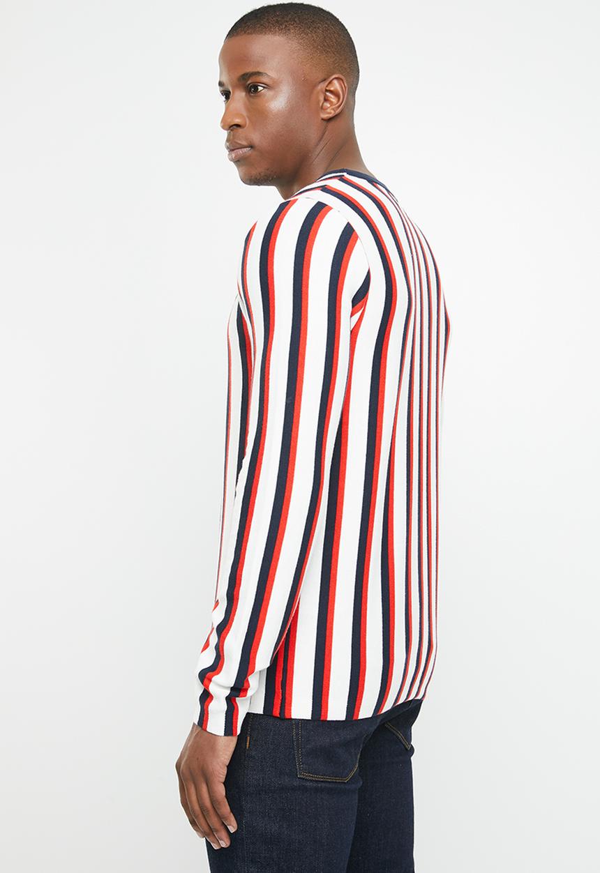 Jack & Jones - Steve knit crew neck sweater - multi