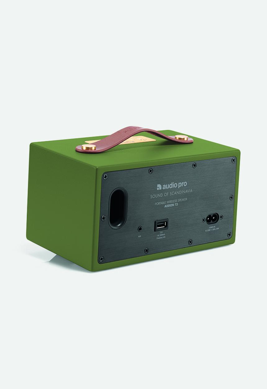 Audiopro - Addon t3 bluetooth speaker - green