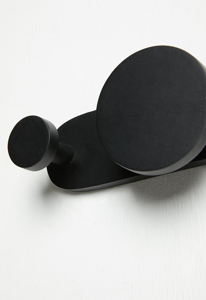 Sixth Floor - Mika wall hook - matte black
