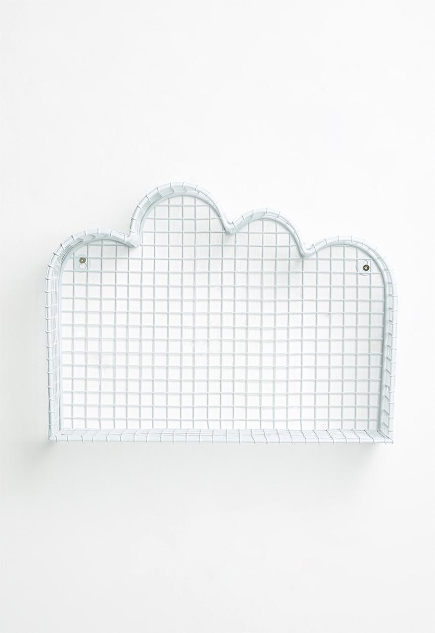 Sixth Floor - Cloud mesh shelf - white