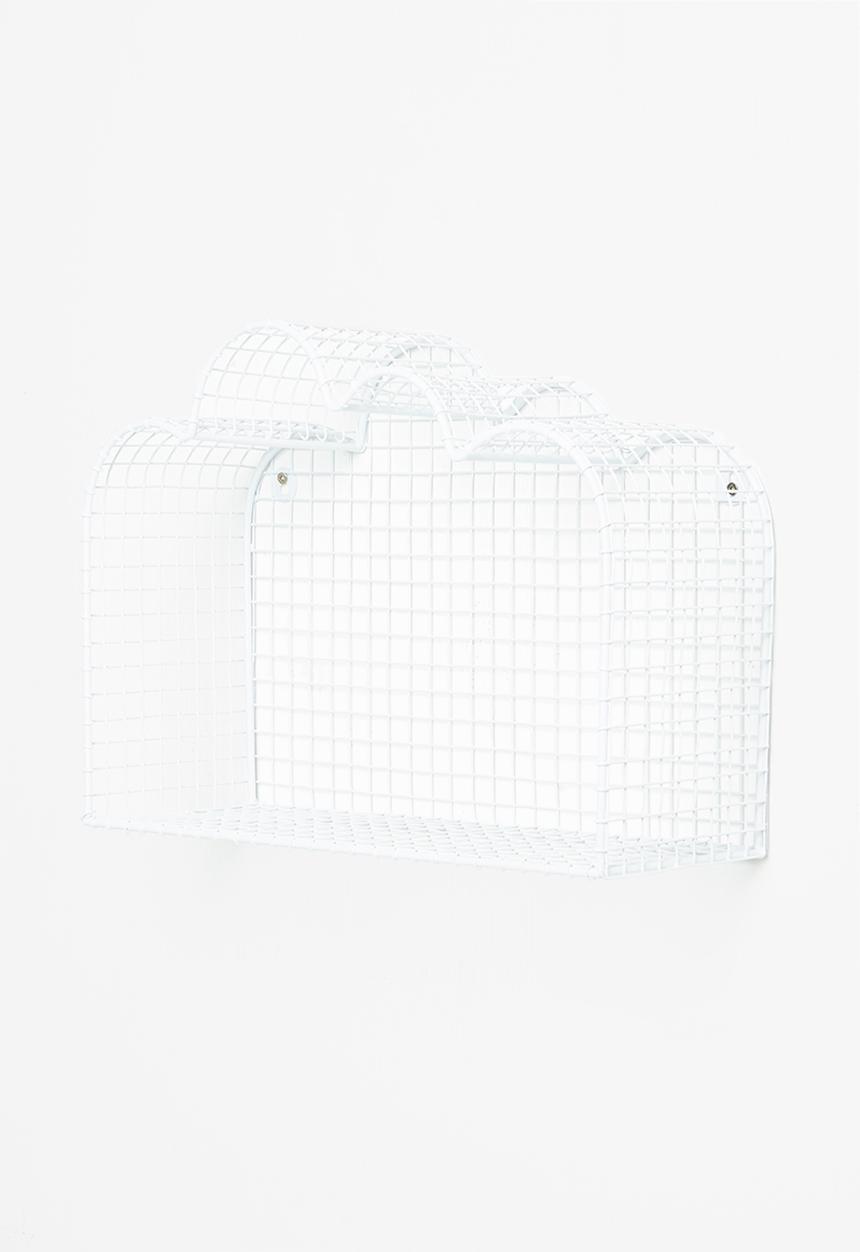 Sixth Floor - Cloud mesh shelf - white