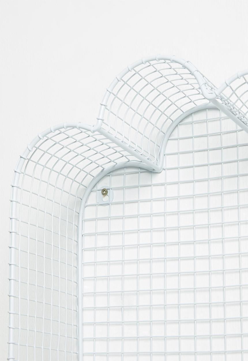 Sixth Floor - Cloud mesh shelf - white