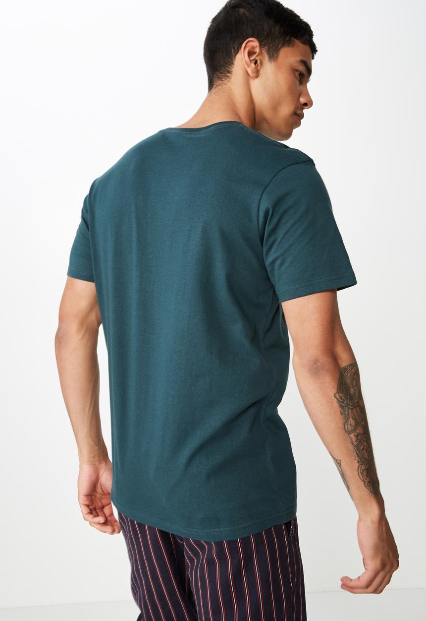 Cotton On - Tbar urban tee - green 