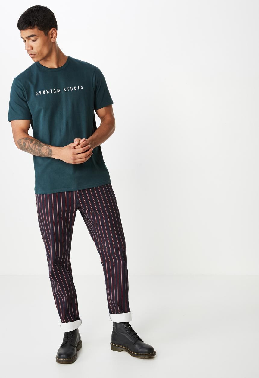 Cotton On - Tbar urban tee - green 