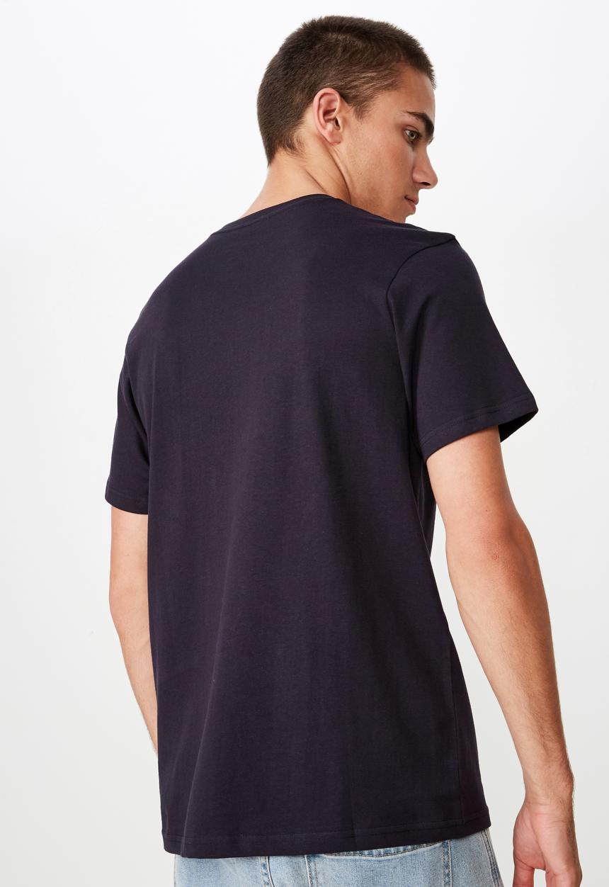 Cotton On - Tbar urban tee - navy