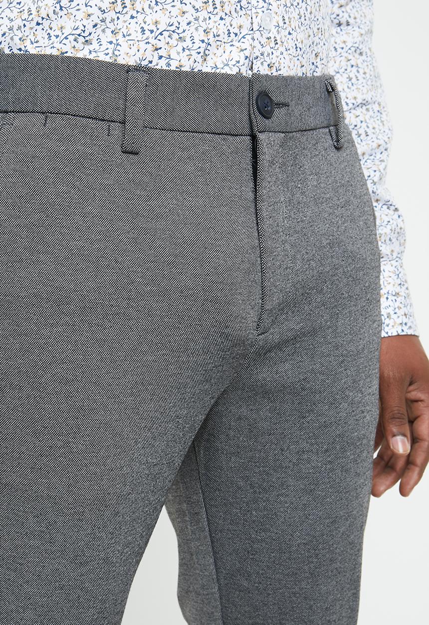 Selected Homme - Alex tapered fit trousers - grey