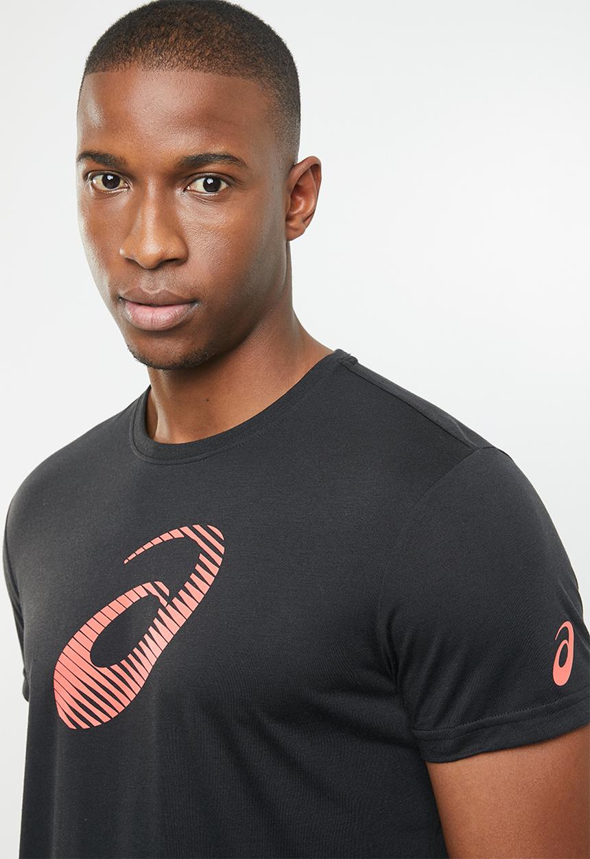 ASICS - GPX short sleeve top - black & red