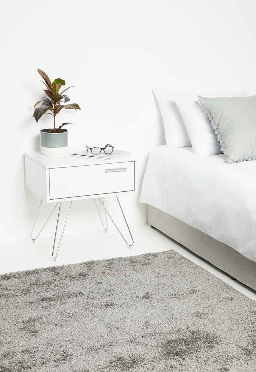 HMS Home - Pin pedestal - white gloss