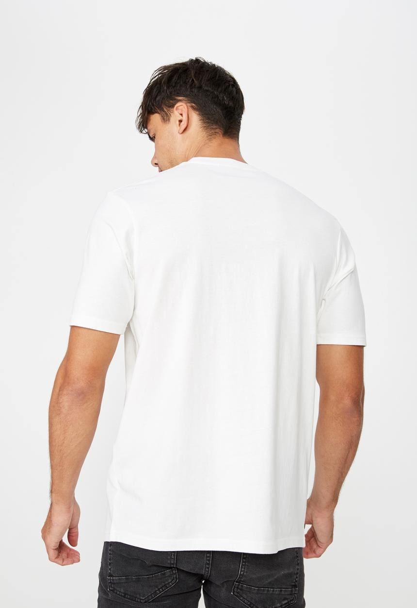 Cotton On - Elton John short sleeve tee - white