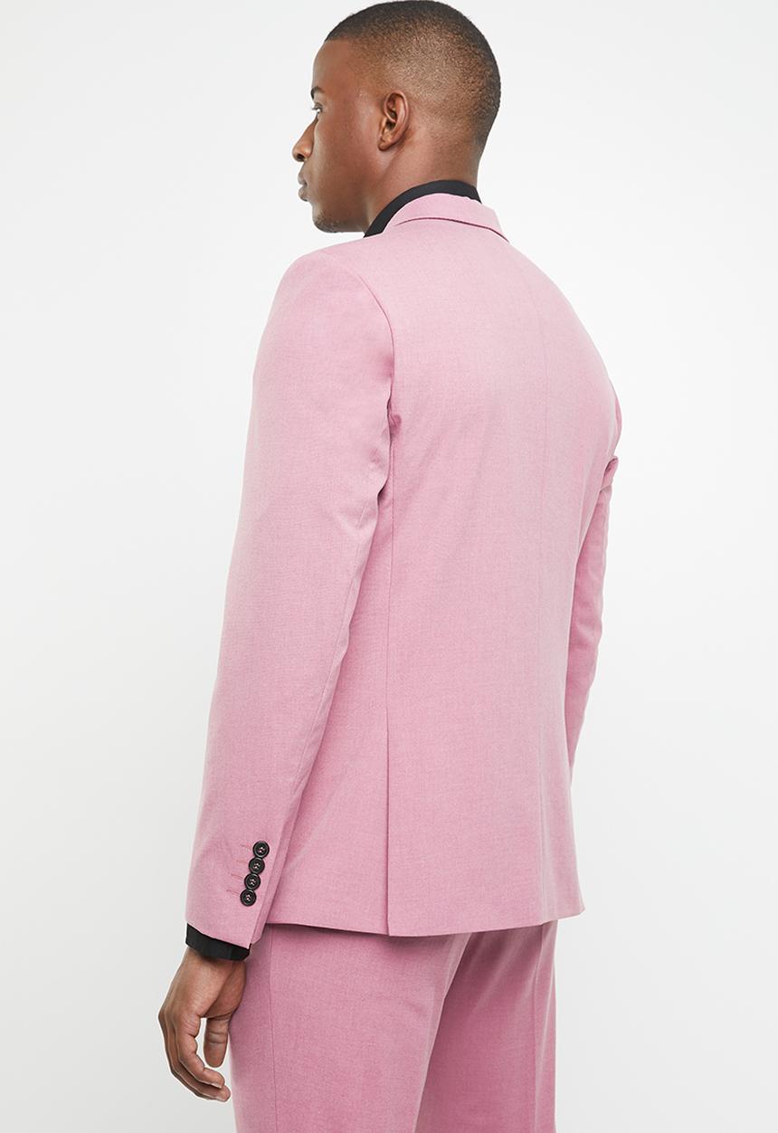 Selected Homme - Logan slim fit blazer - pink