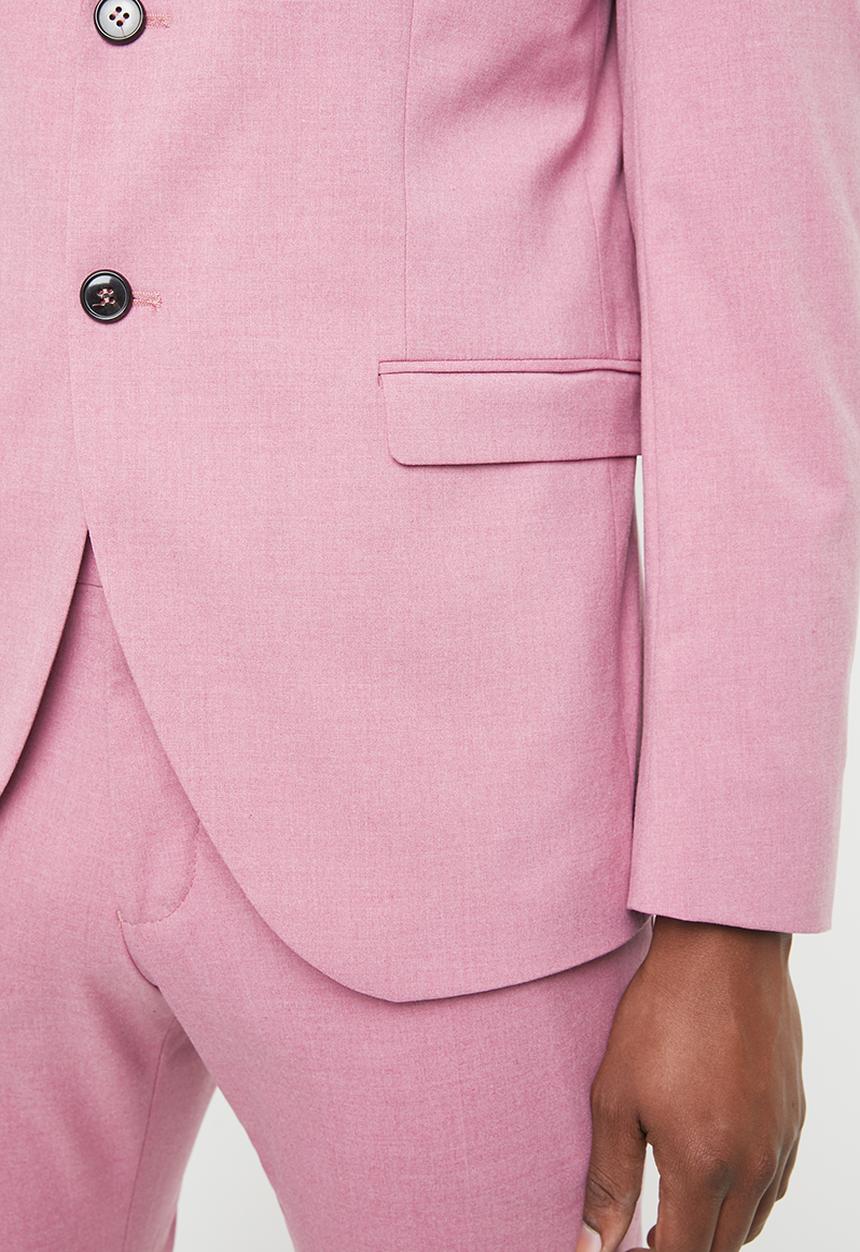 Selected Homme - Logan slim fit blazer - pink