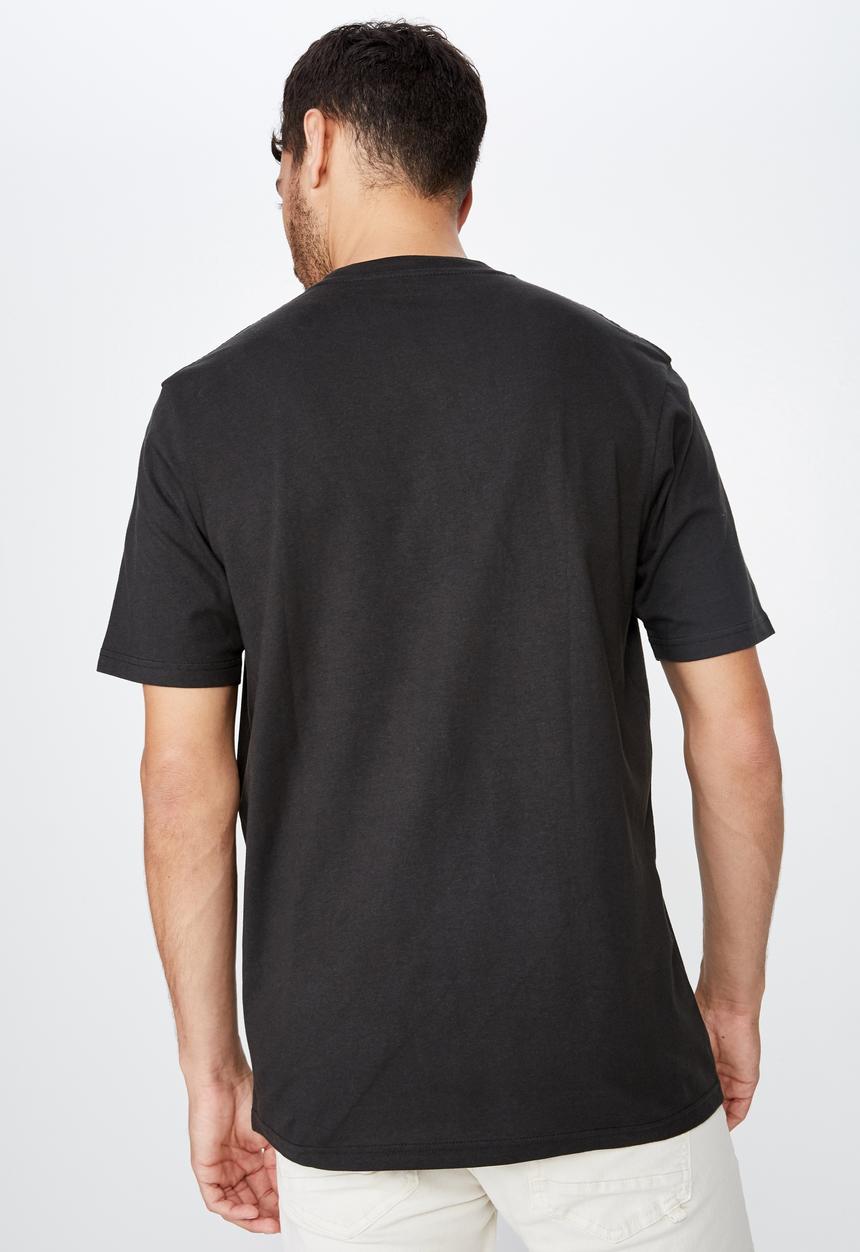 Cotton On - Elton John short sleeve tee - black