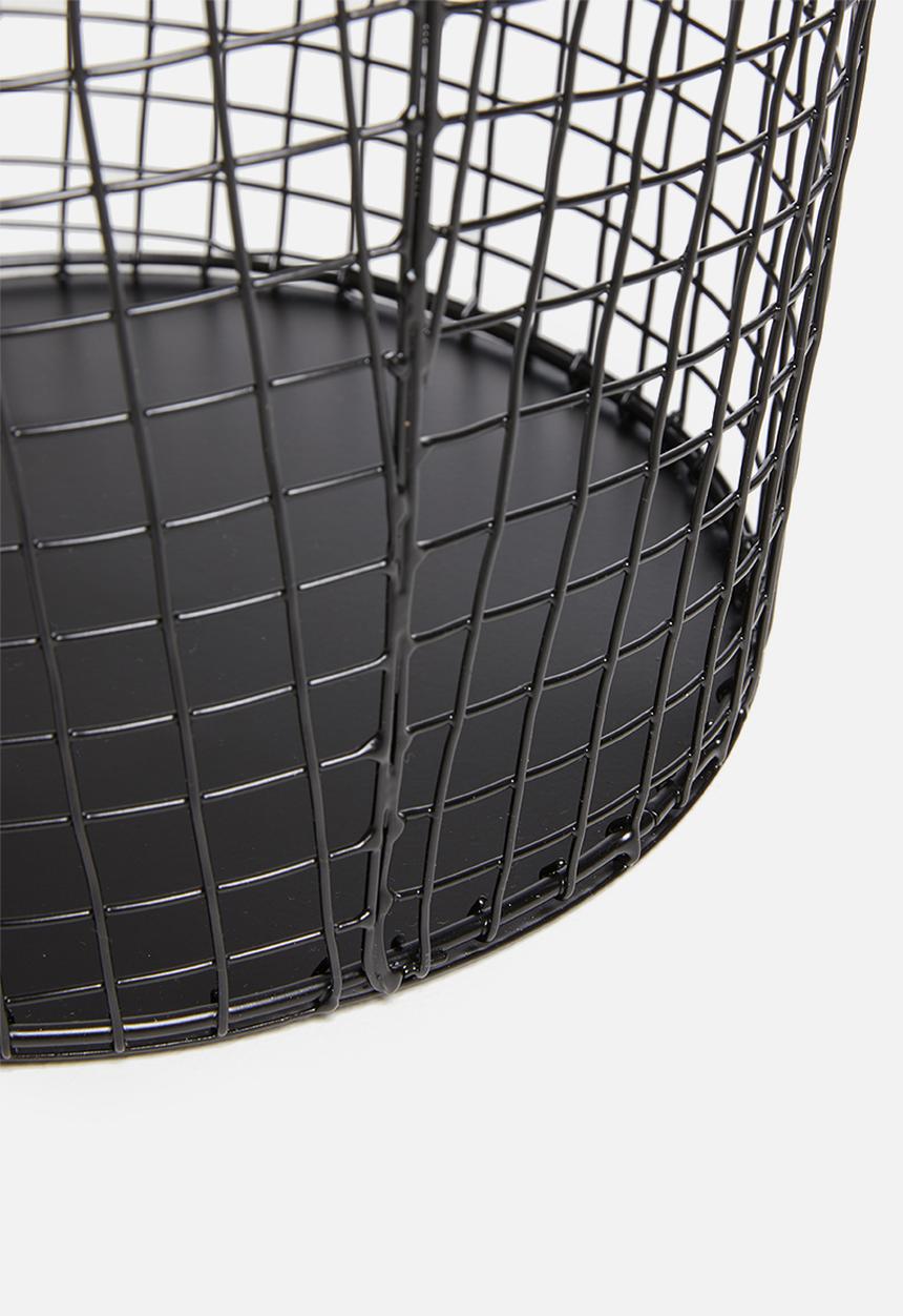Sixth Floor - Iris basket - black 