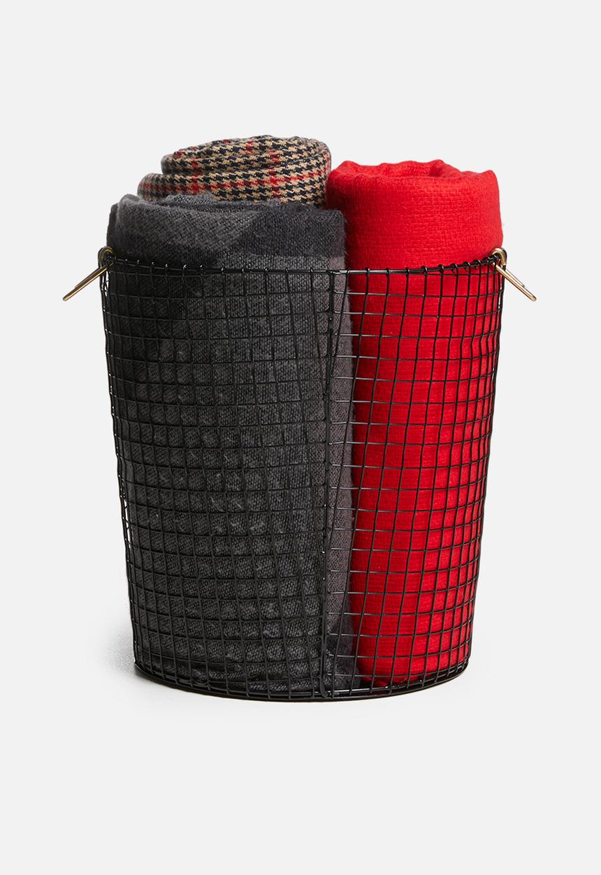 Sixth Floor - Iris basket - black 
