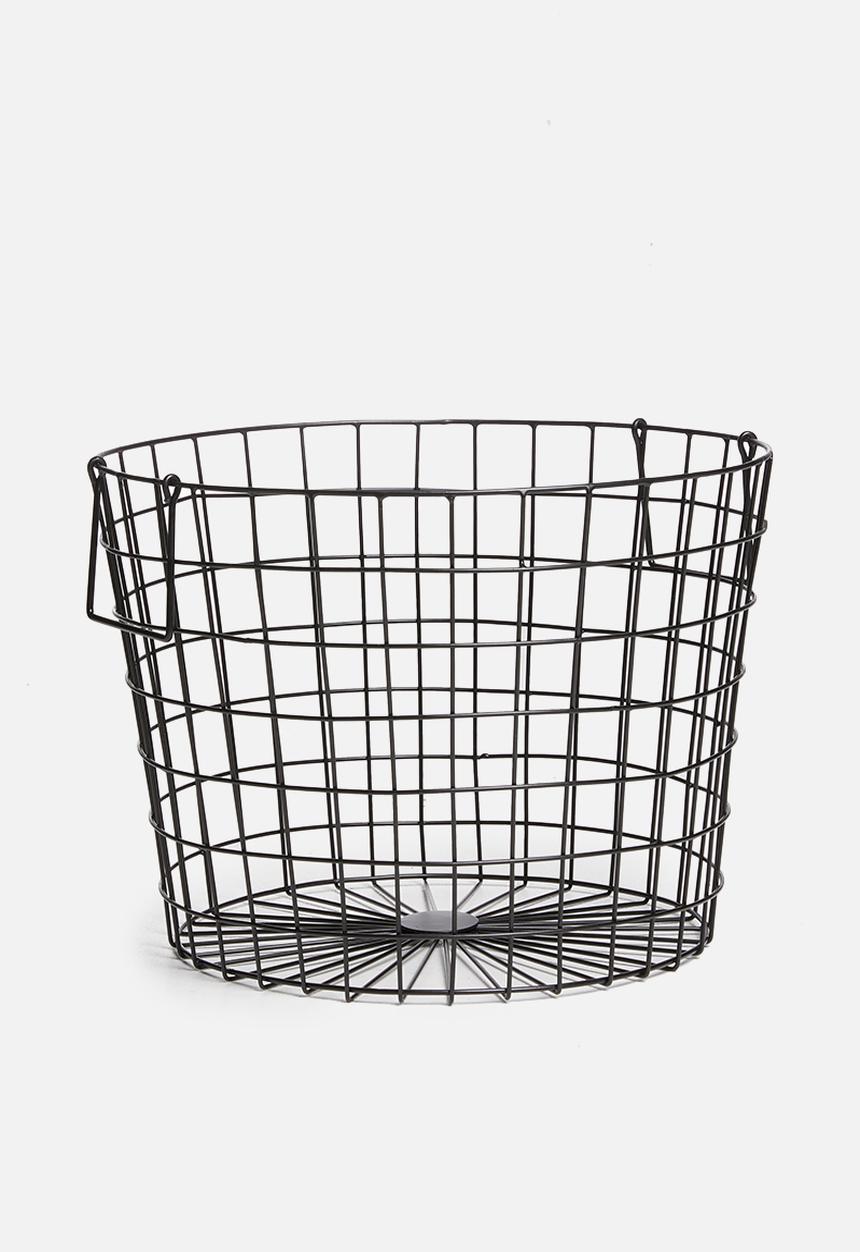 Sixth Floor - Logan basket - black 