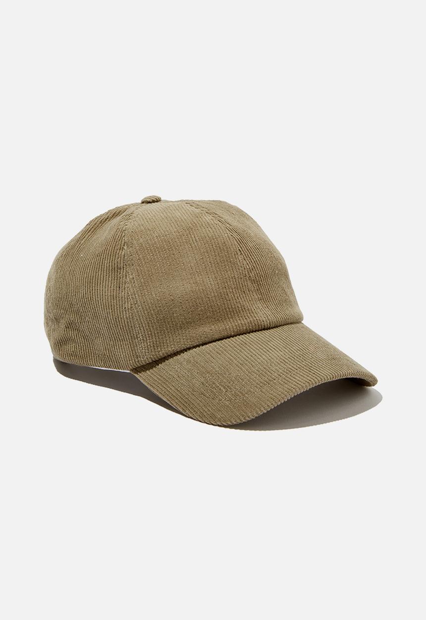 Cotton On - Kaia corduroy cap - khaki 