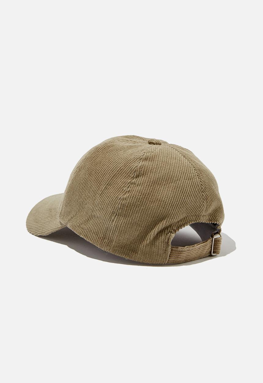 Cotton On - Kaia corduroy cap - khaki 