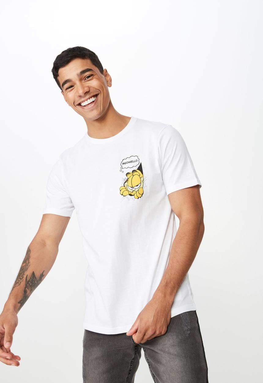 Cotton On - Tbar collab character tee - white