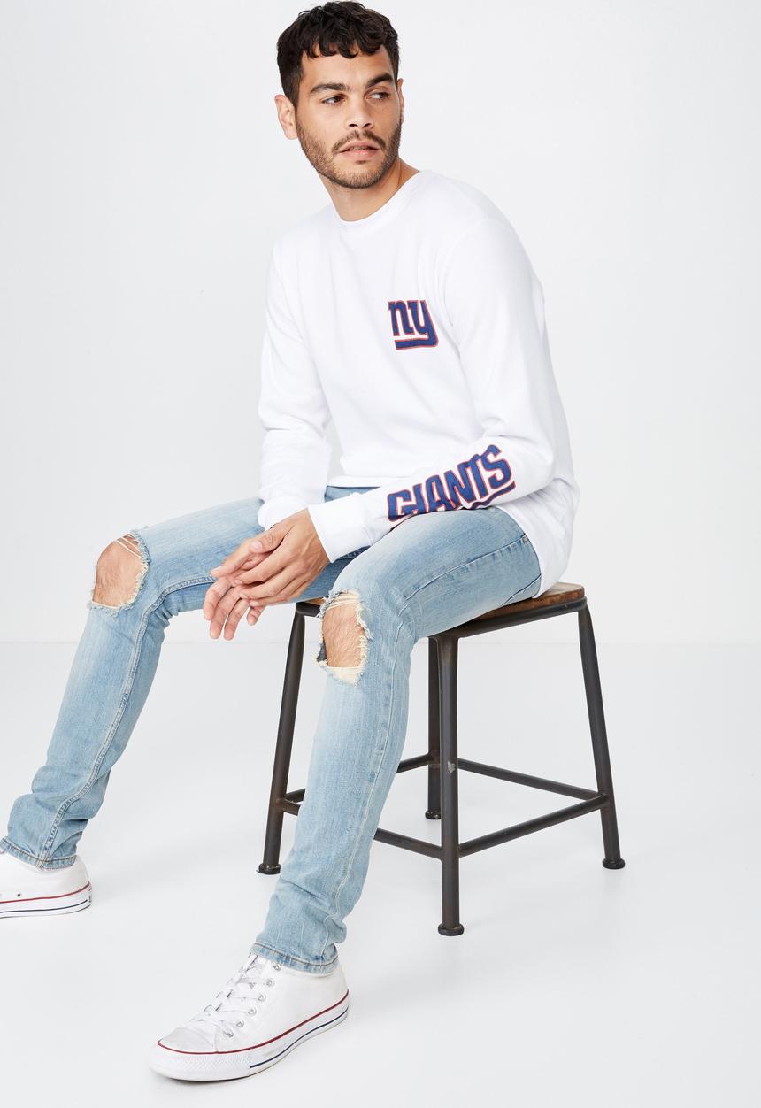 Cotton On - Active crew neck sweater - white