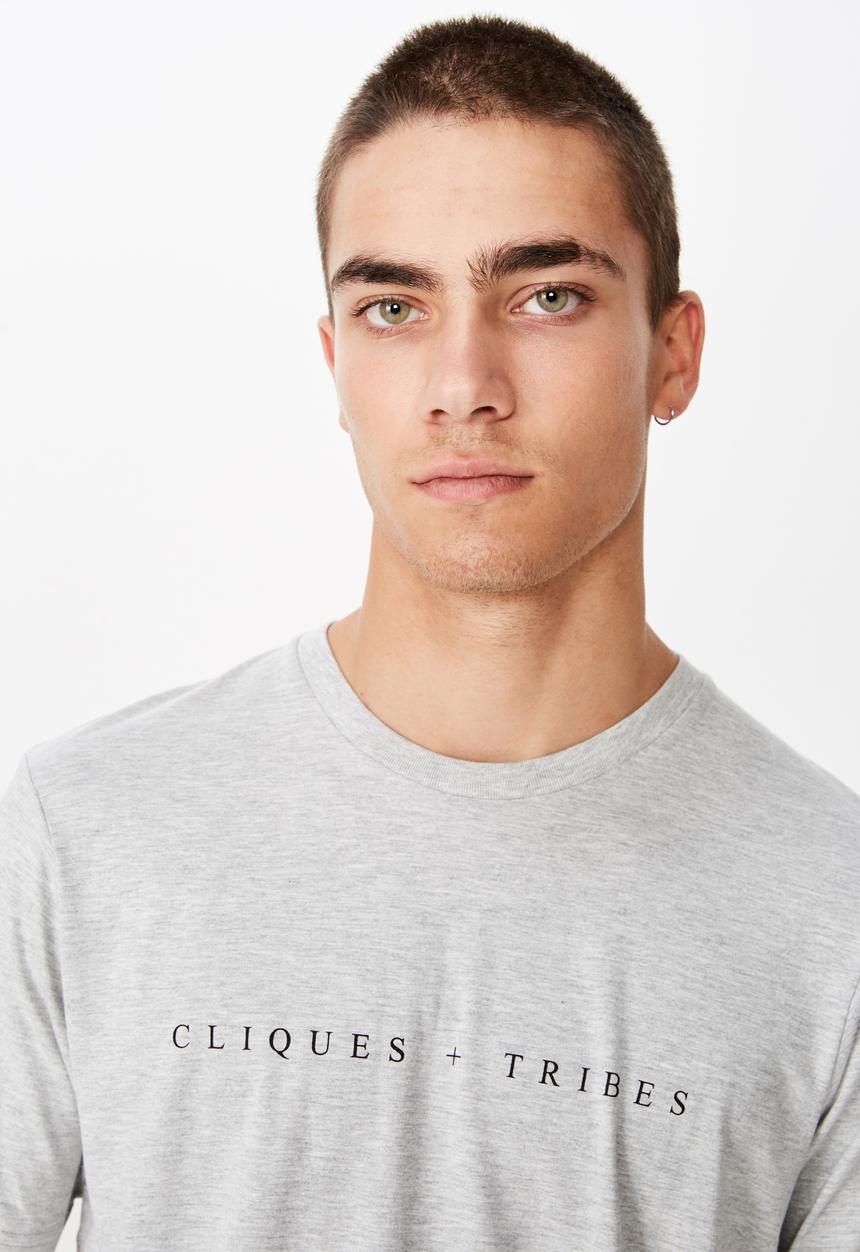 Cotton On - Tbar urban tee - grey