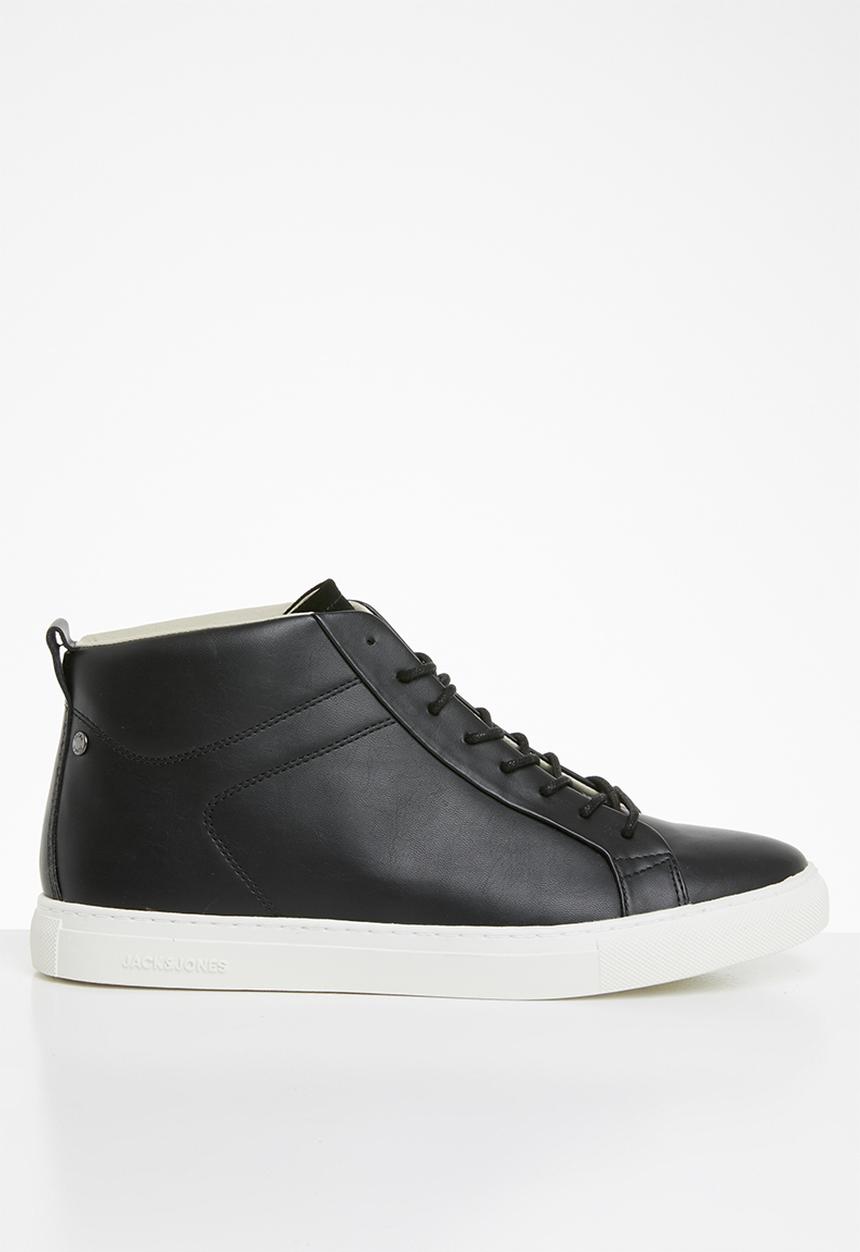 Jack & Jones - JFW neptune fusion leather - black