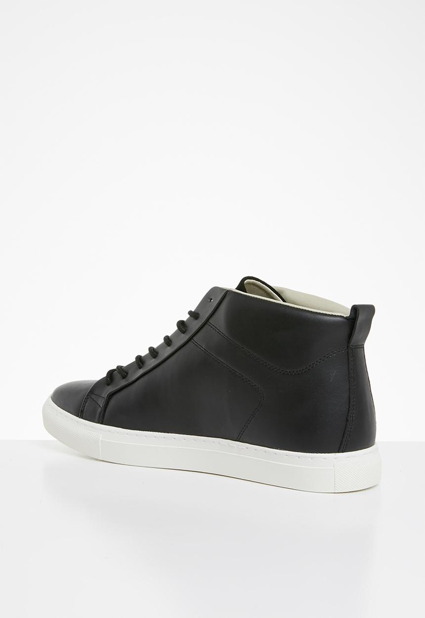 Jack & Jones - JFW neptune fusion leather - black