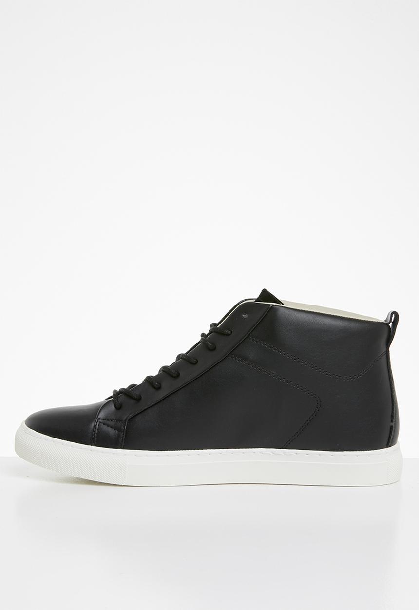 Jack & Jones - JFW neptune fusion leather - black