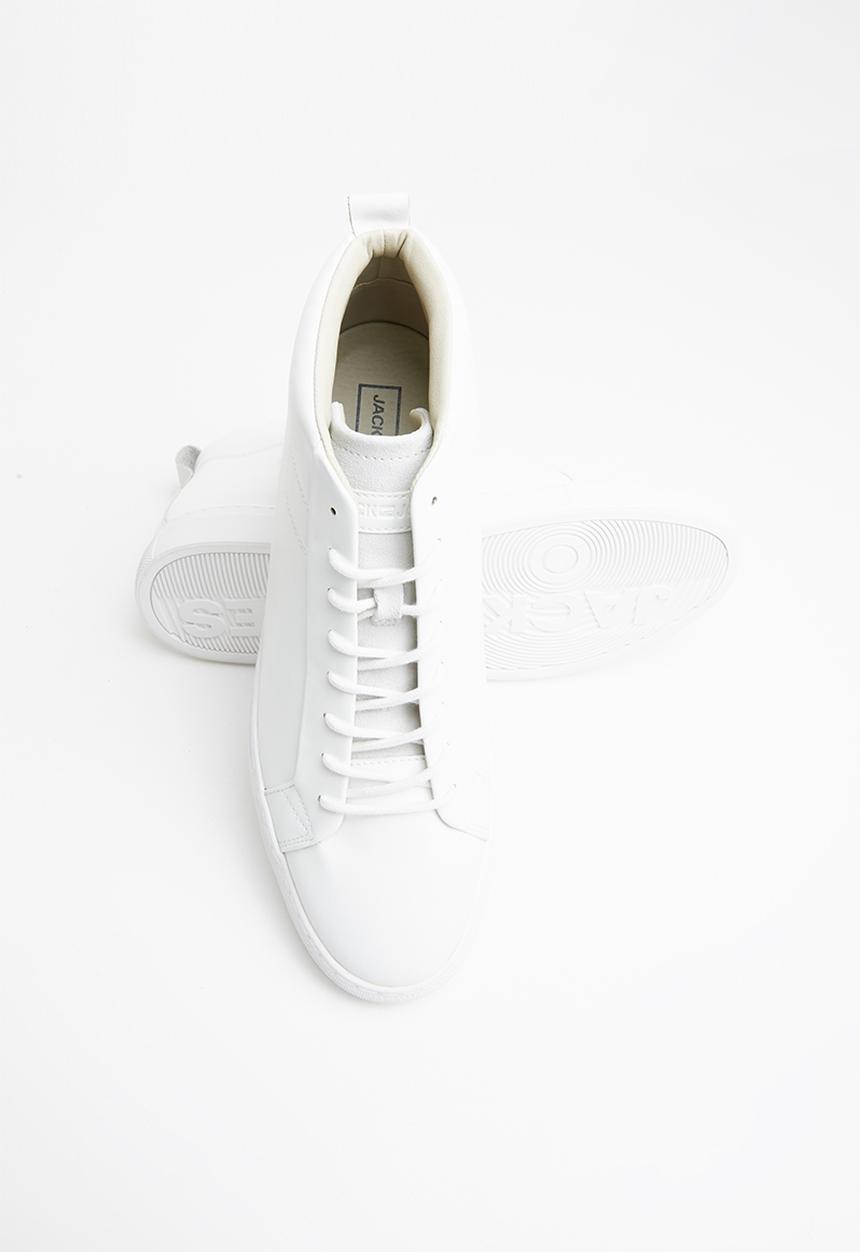 Jack & Jones - JFW neptune fusion leather - white