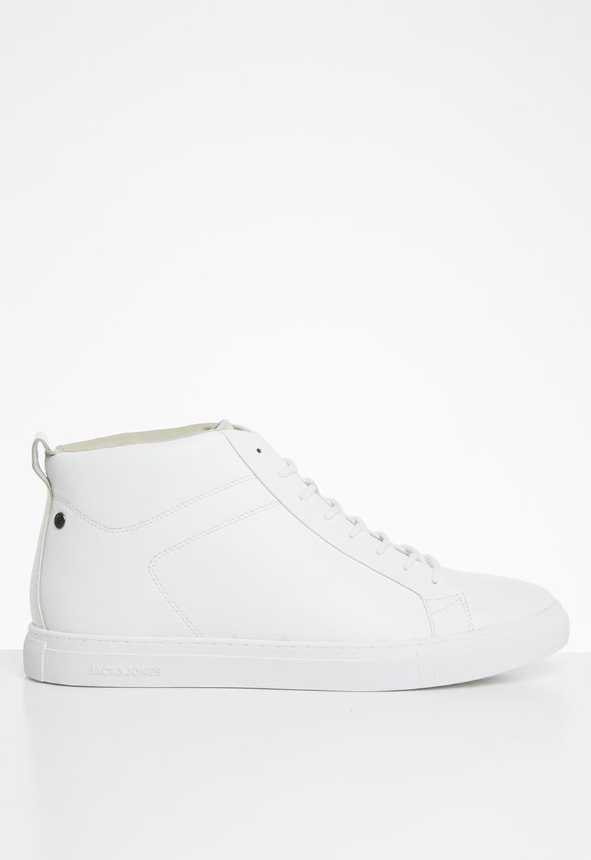 Jack & Jones - JFW neptune fusion leather - white