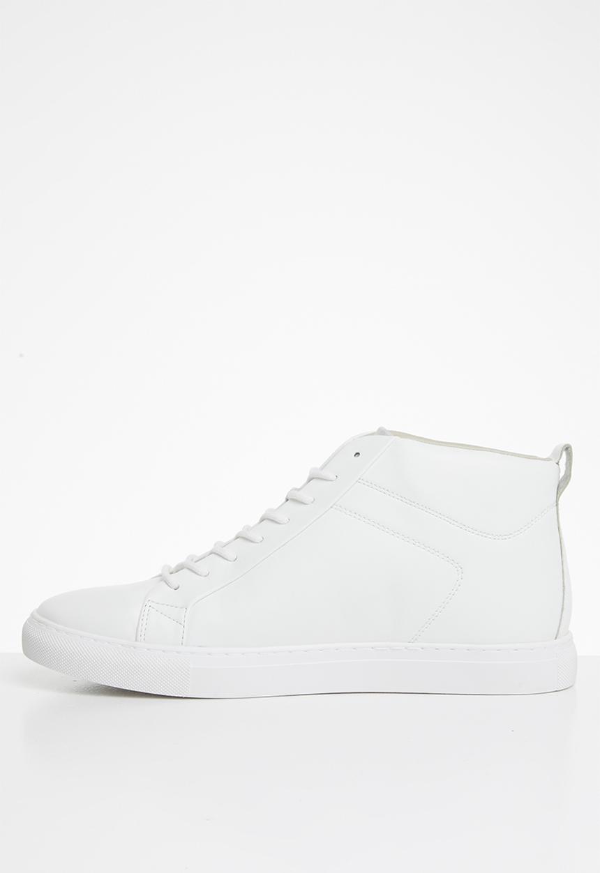 Jack & Jones - JFW neptune fusion leather - white