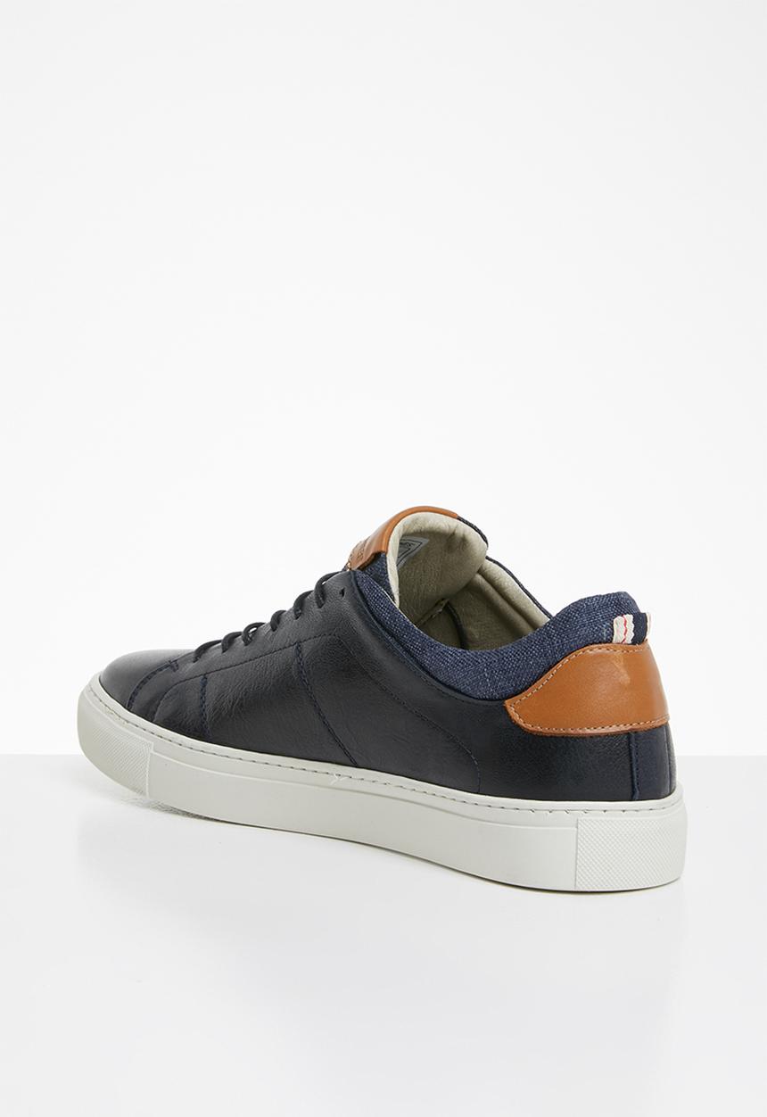 Jack & Jones - Barbon leather - navy