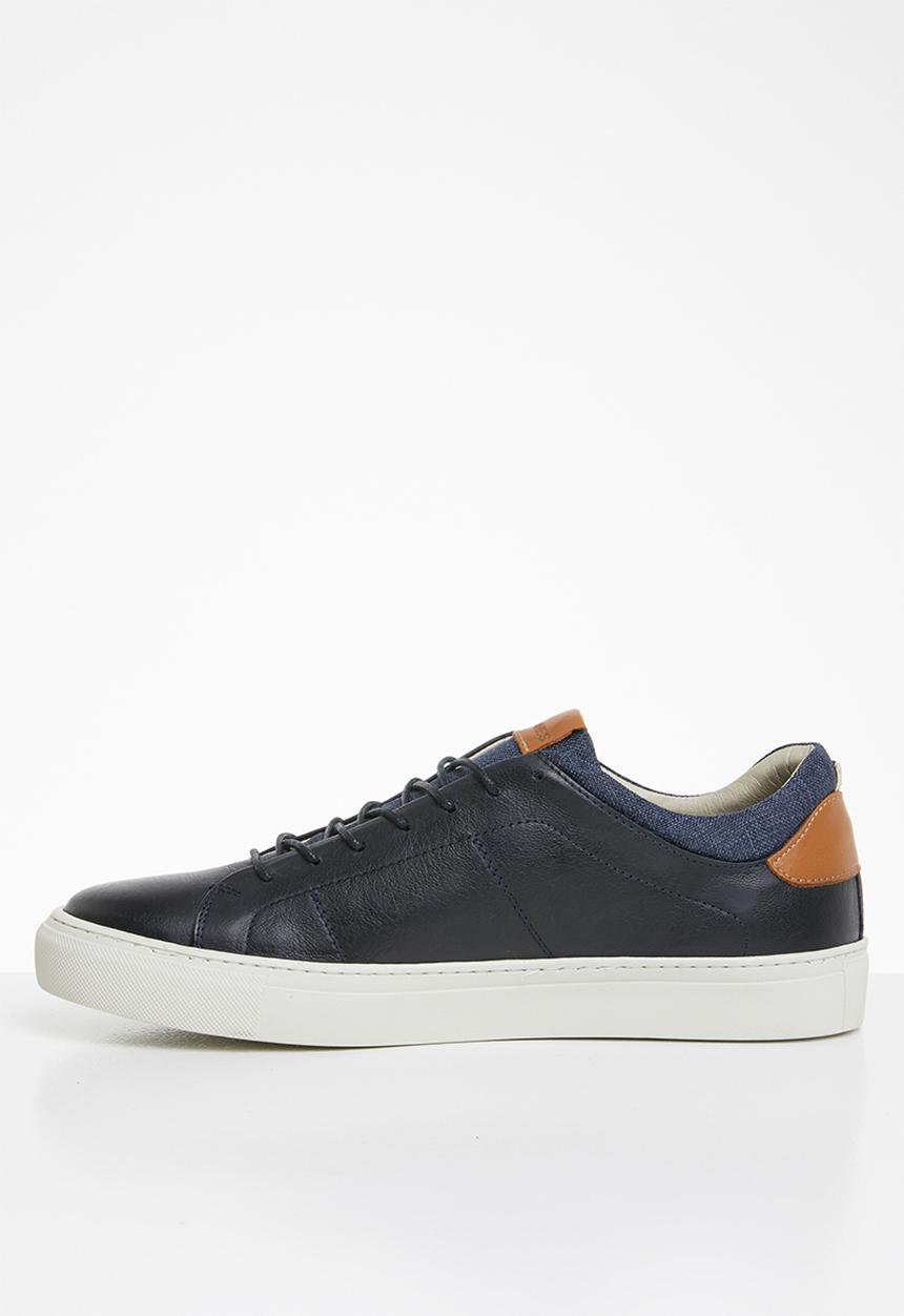 Jack & Jones - Barbon leather - navy