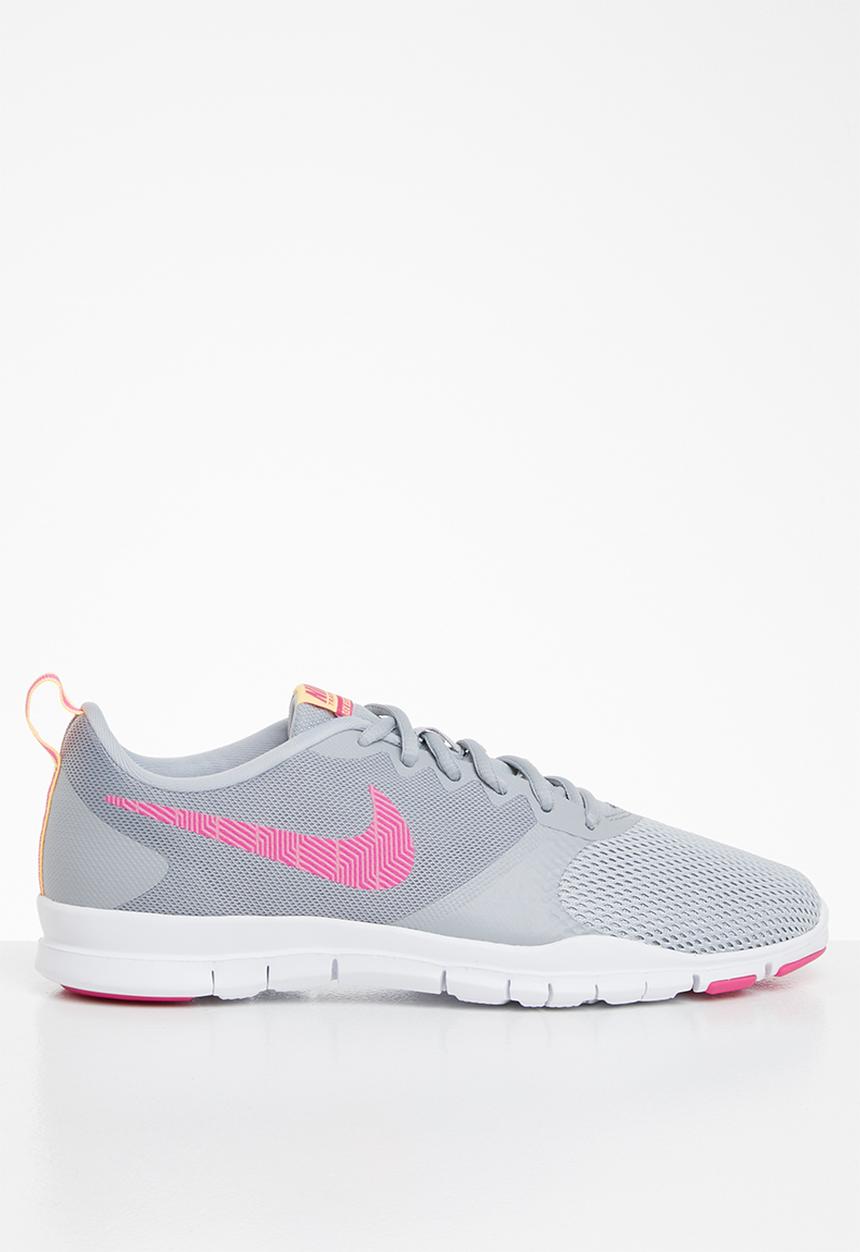 Nike - Flex essential - wolf grey/laser fuchsia-pure platinum 