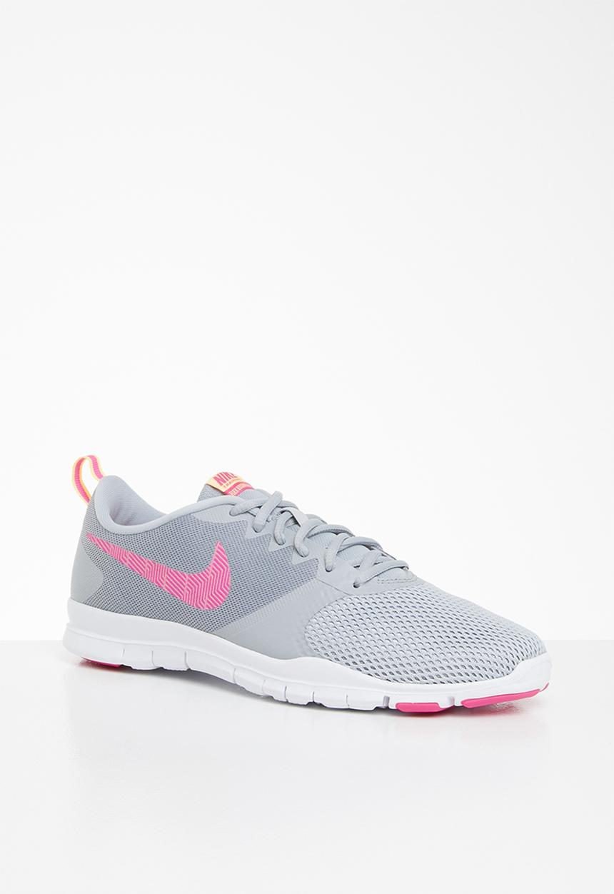 Nike - Flex essential - wolf grey/laser fuchsia-pure platinum 