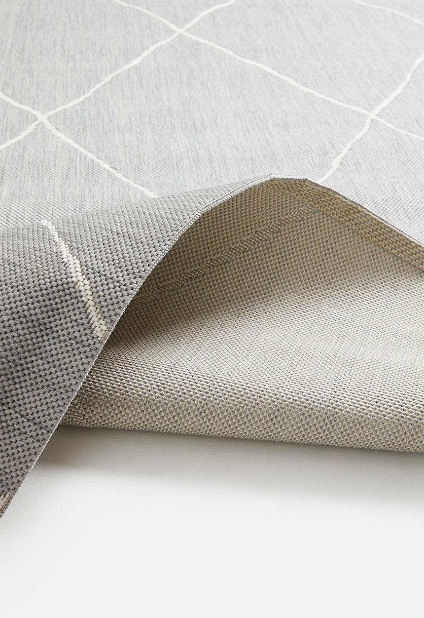 Hertex Haus - Criss cross outdoor rug - grey