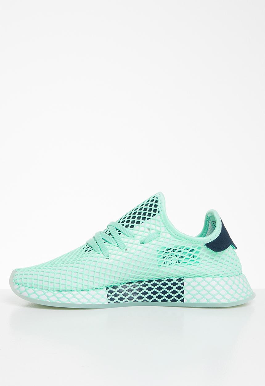 adidas Originals - Deerupt Runner w sp - clear mint / collegiate navy