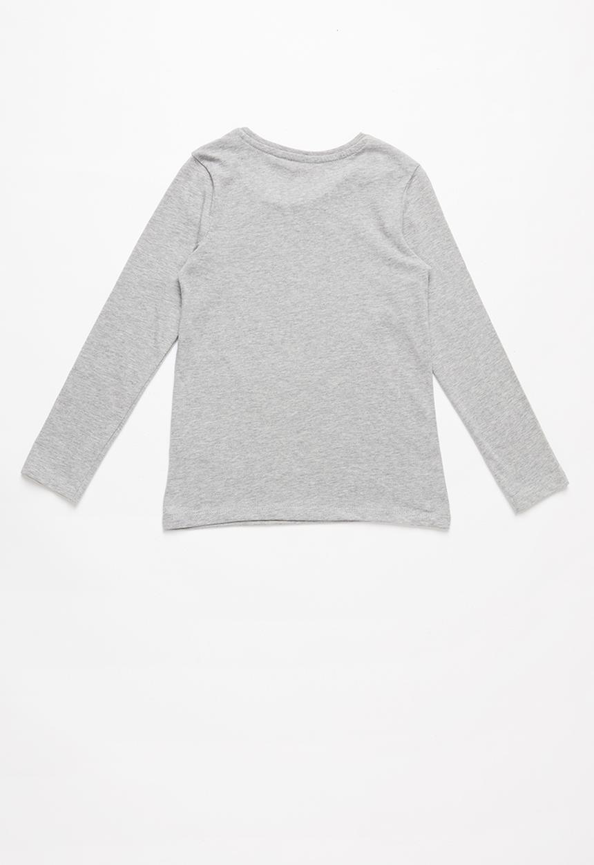 GUESS - Short sleeve scattered petals  tee - grey