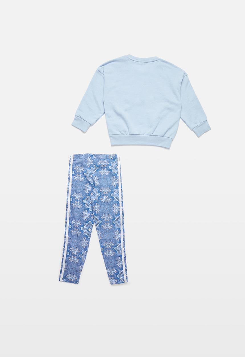 adidas Originals - Culture clash crew set - blue & white 
