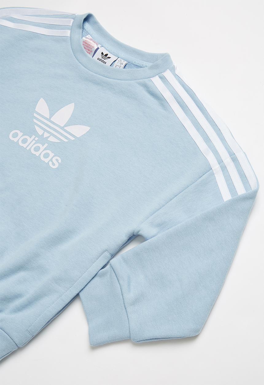 adidas Originals - Culture clash crew set - blue & white 