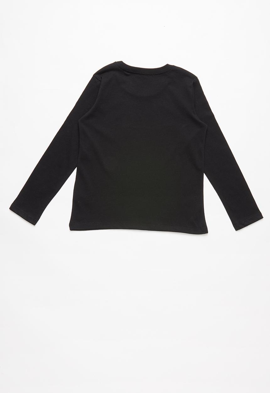 GUESS - Long sleeve guess Los Angeles tee - black