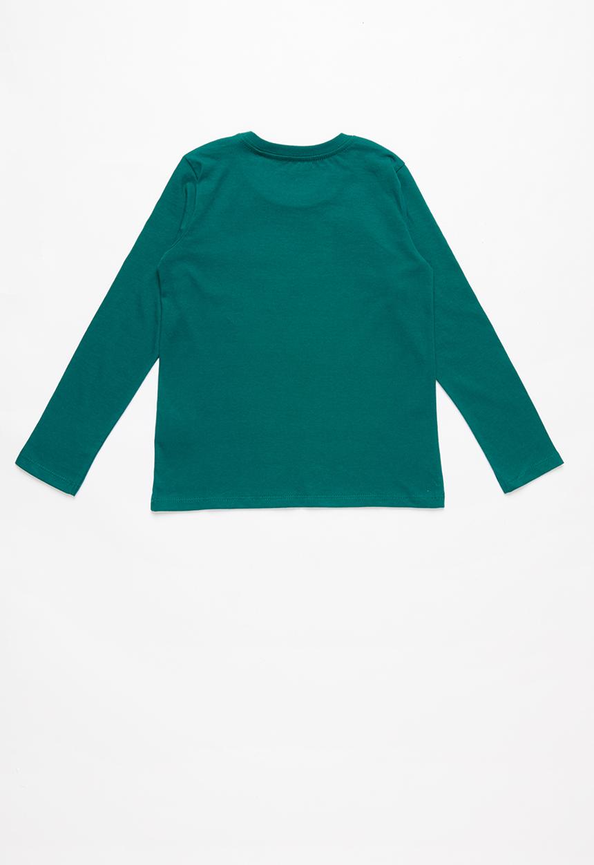 GUESS - Long sleeve guess Los Angeles tee - green