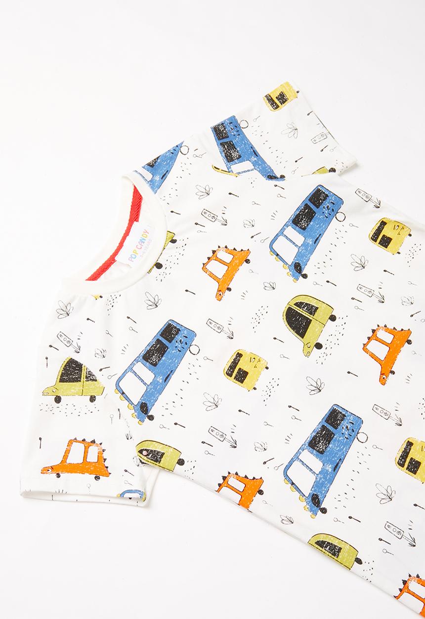 Pop Candy - Printed short sleeve tee - multi-colour