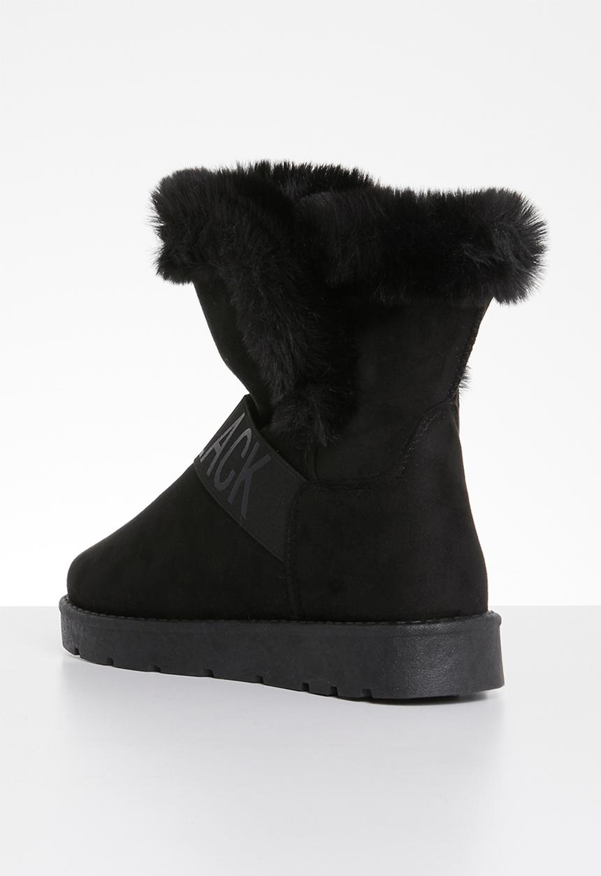 Miss Black - Flat boot - black