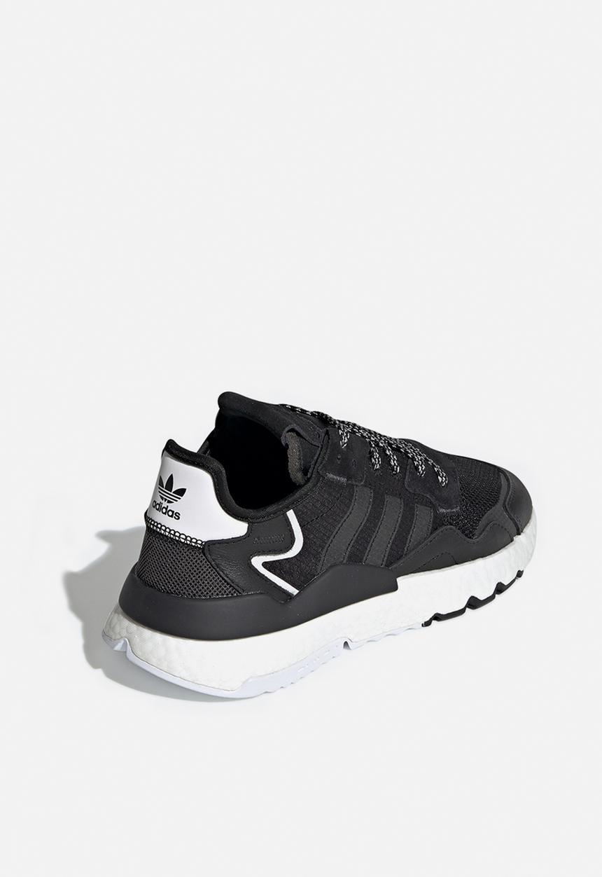 adidas Originals - NITE JOGGER - core black/core black/carbon