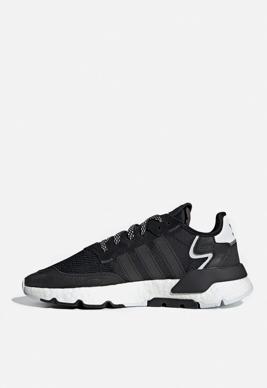 adidas Originals - NITE JOGGER - core black/core black/carbon