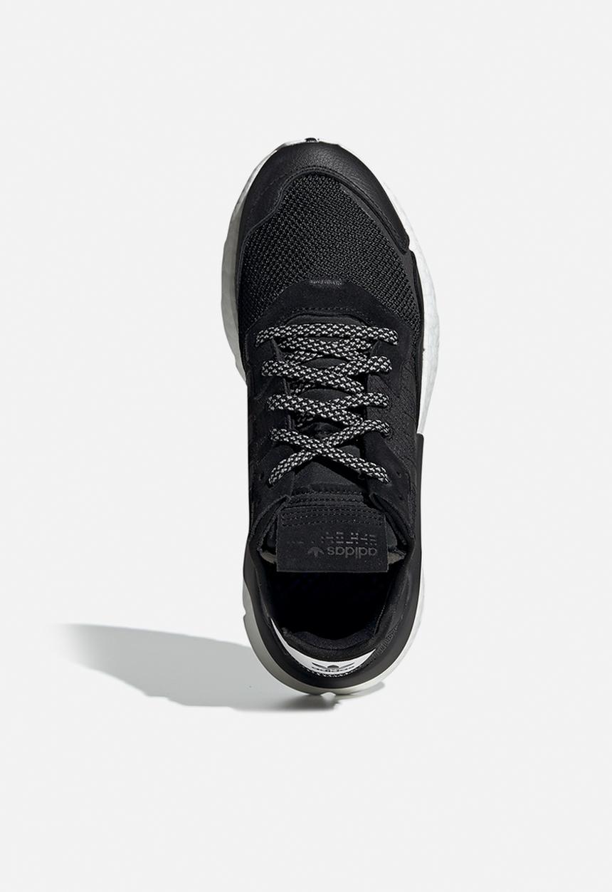 adidas Originals - NITE JOGGER - core black/core black/carbon