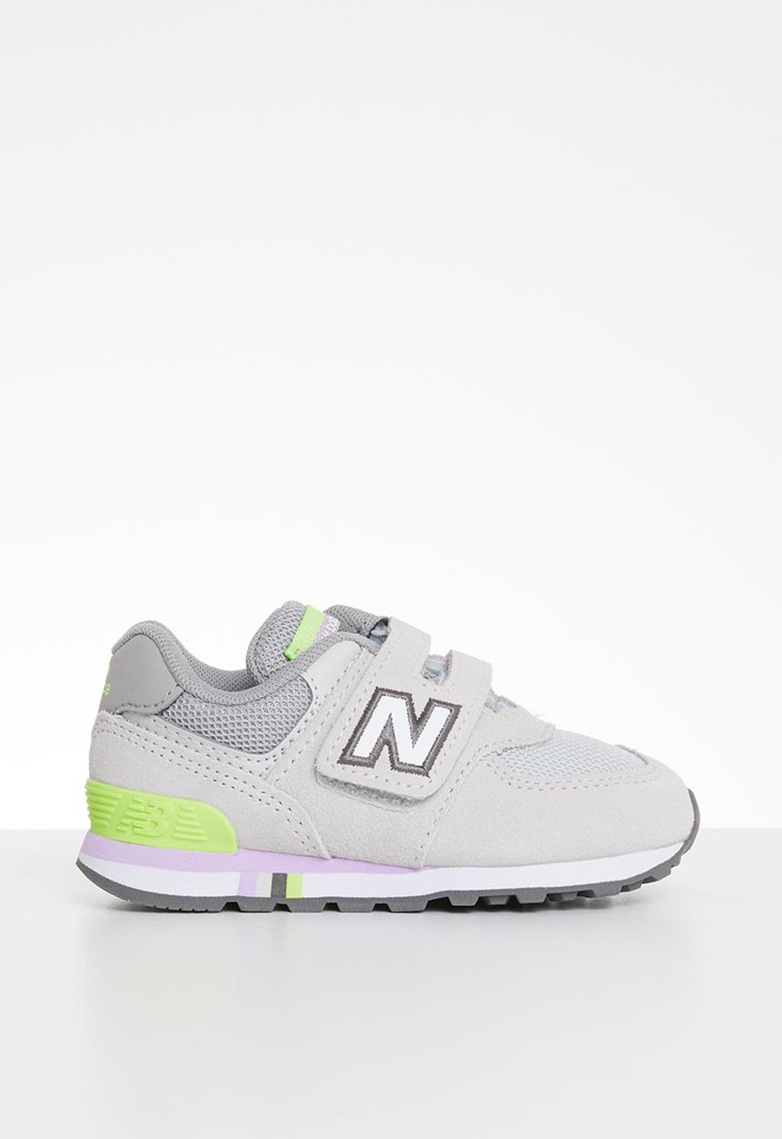 New Balance  - Infants - grey & purple